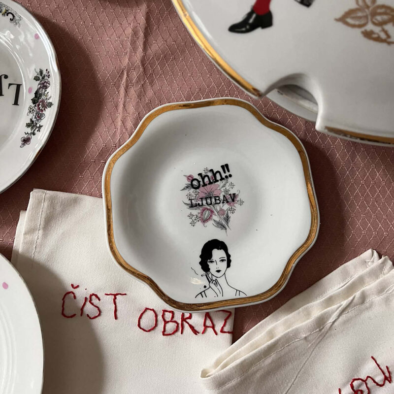 Tanjir za dezert Ohhhh ljubav!