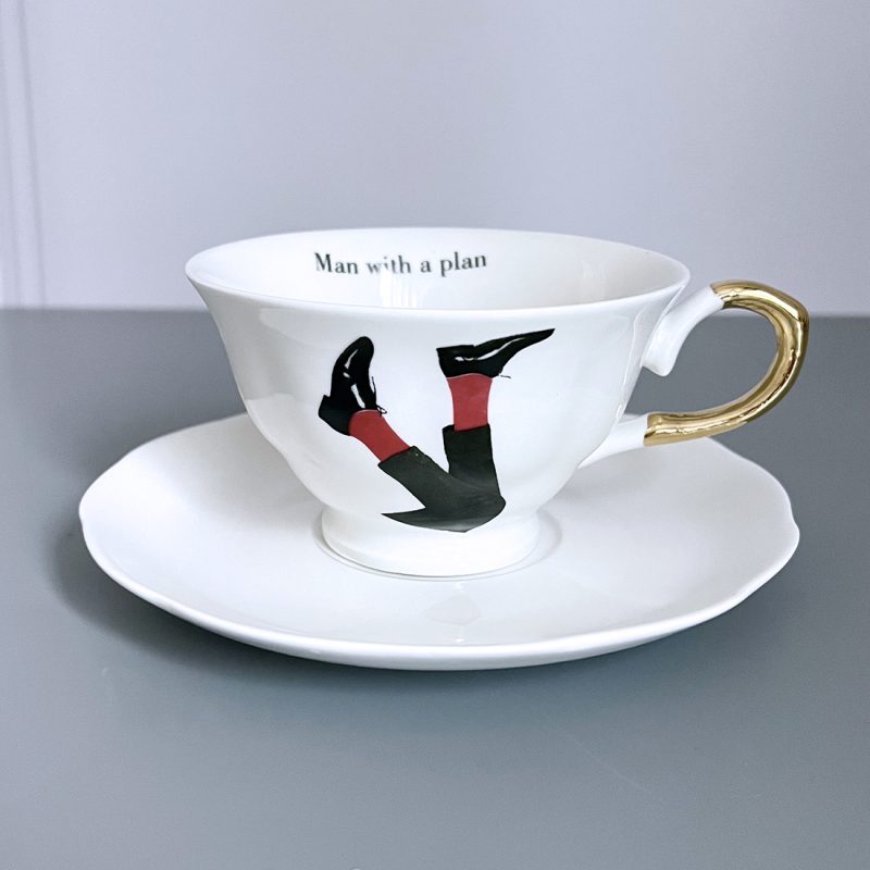 Man with a plan šoljica