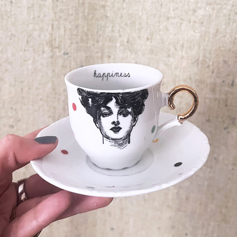 Espresso šoljica happiness